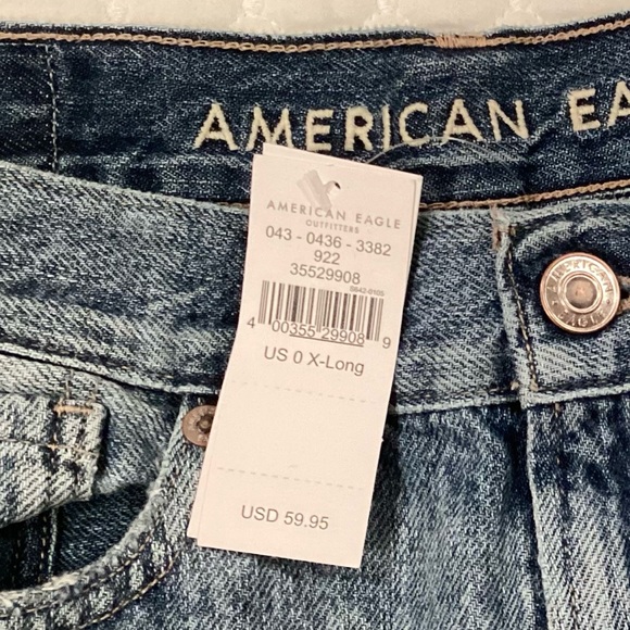 American Eagle Relaxed Mom Jeans 0 X-Long - Picture 11 of 11
